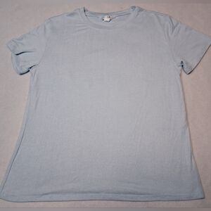 Women's Light Blue Short Sleeve Tee